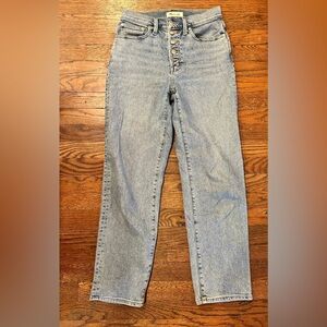 Madewell - The Perfect Vintage Straight Jean (Size 25)